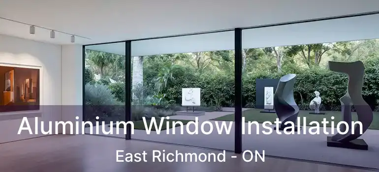  Aluminium Window Installation East Richmond - ON
