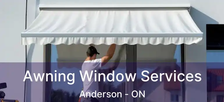  Awning Window Services Anderson - ON