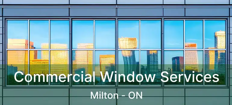  Commercial Window Services Milton - ON