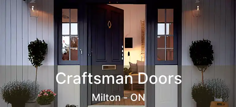  Craftsman Doors Milton - ON