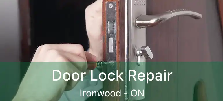 Door Lock Repair Ironwood - ON