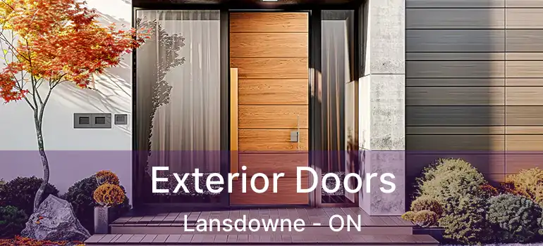  Exterior Doors Lansdowne - ON