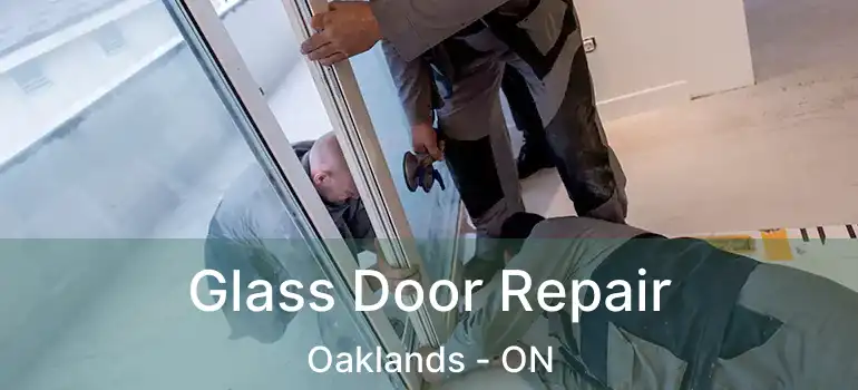  Glass Door Repair Oaklands - ON