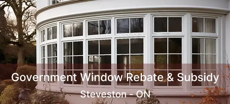  Government Window Rebate & Subsidy Steveston - ON