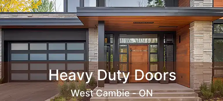  Heavy Duty Doors West Cambie - ON