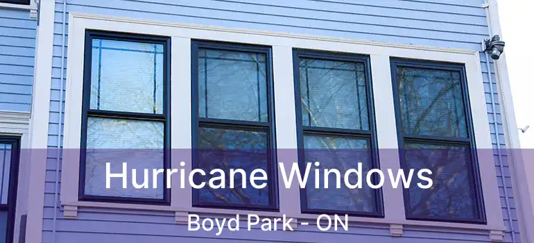  Hurricane Windows Boyd Park - ON