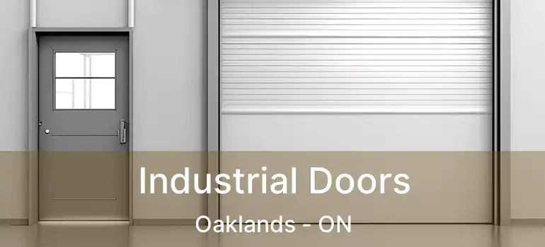  Industrial Doors Oaklands - ON