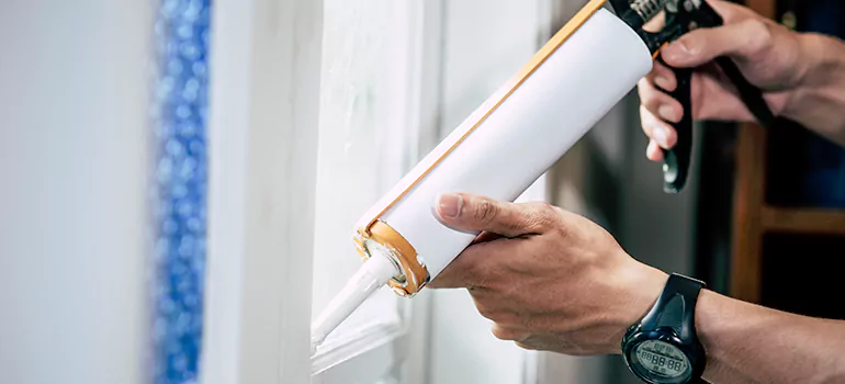 Residential Window Caulking in Tait, Ontario
