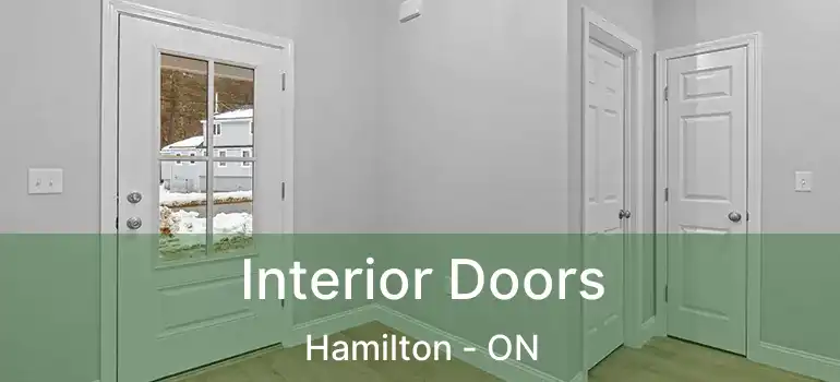  Interior Doors Hamilton - ON