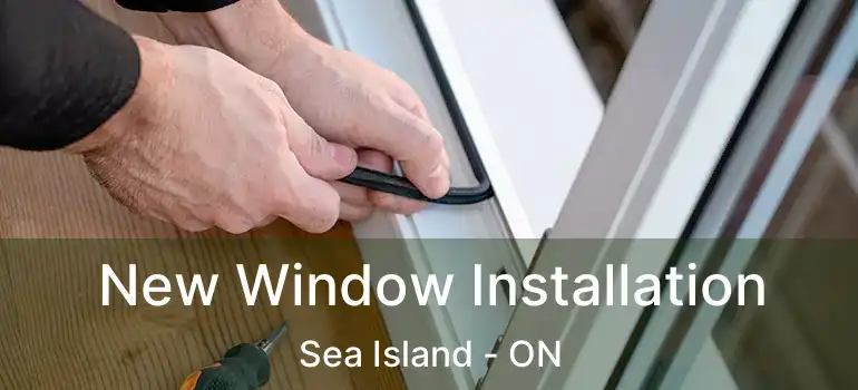  New Window Installation Sea Island - ON