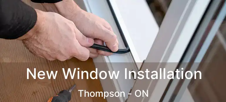  New Window Installation Thompson - ON
