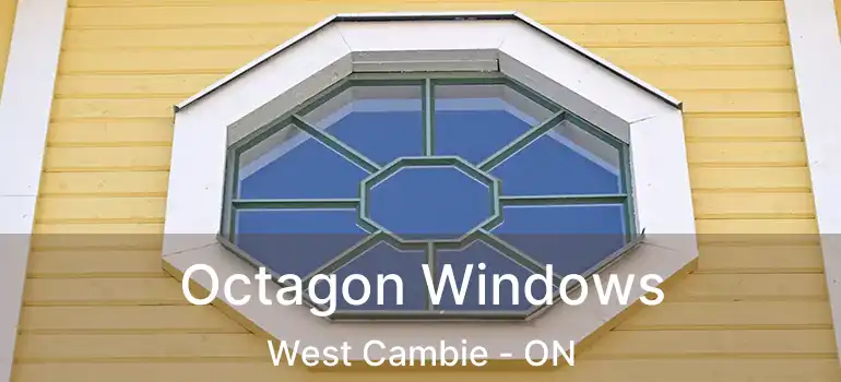  Octagon Windows West Cambie - ON