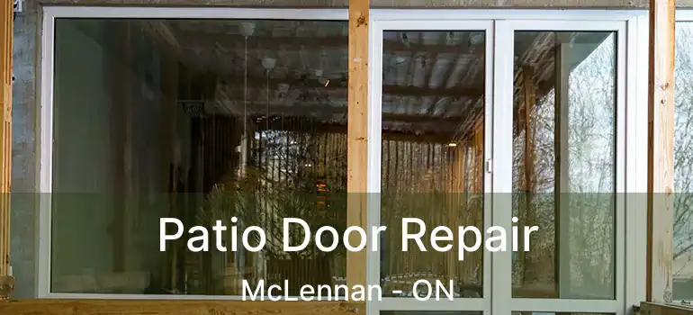  Patio Door Repair McLennan - ON