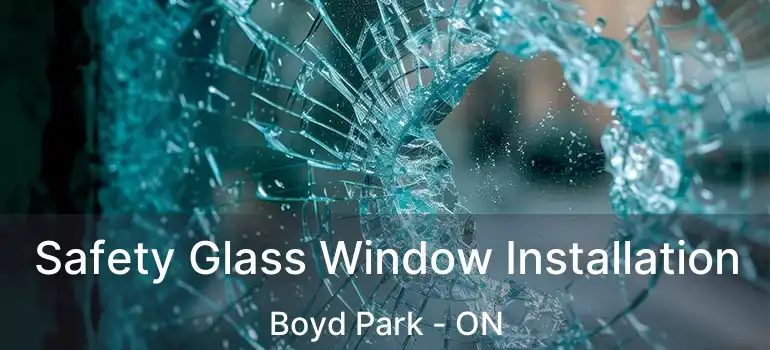  Safety Glass Window Installation Boyd Park - ON