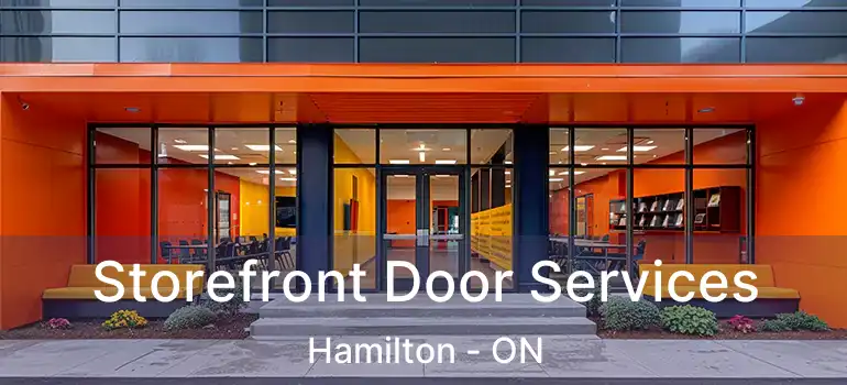  Storefront Door Services Hamilton - ON