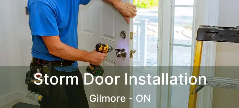  Storm Door Installation Gilmore - ON