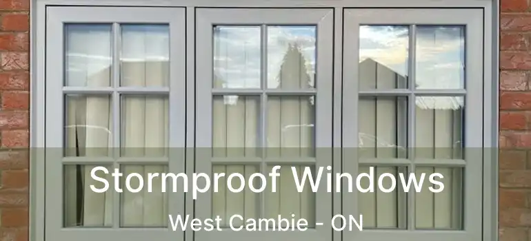  Stormproof Windows West Cambie - ON