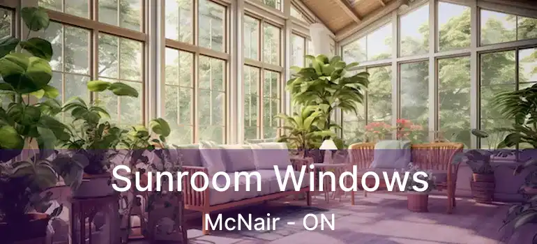  Sunroom Windows McNair - ON