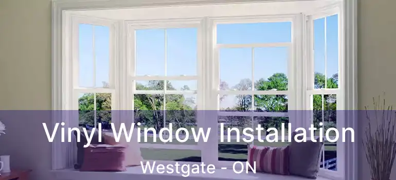  Vinyl Window Installation Westgate - ON