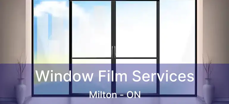 Window Film Services Milton - ON