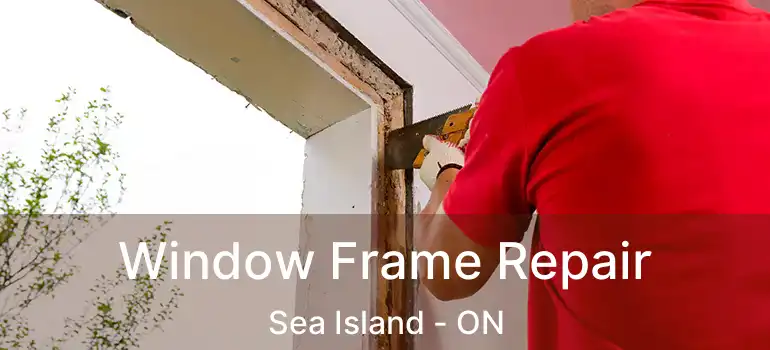  Window Frame Repair Sea Island - ON