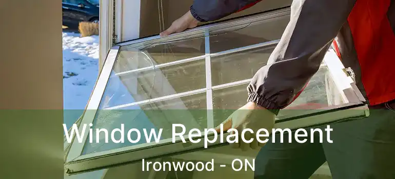  Window Replacement Ironwood - ON
