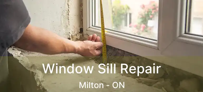  Window Sill Repair Milton - ON